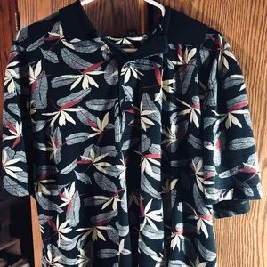 Greg Norman Floral Polo
